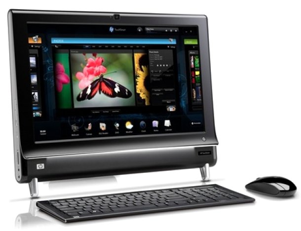 hp touch screen 600